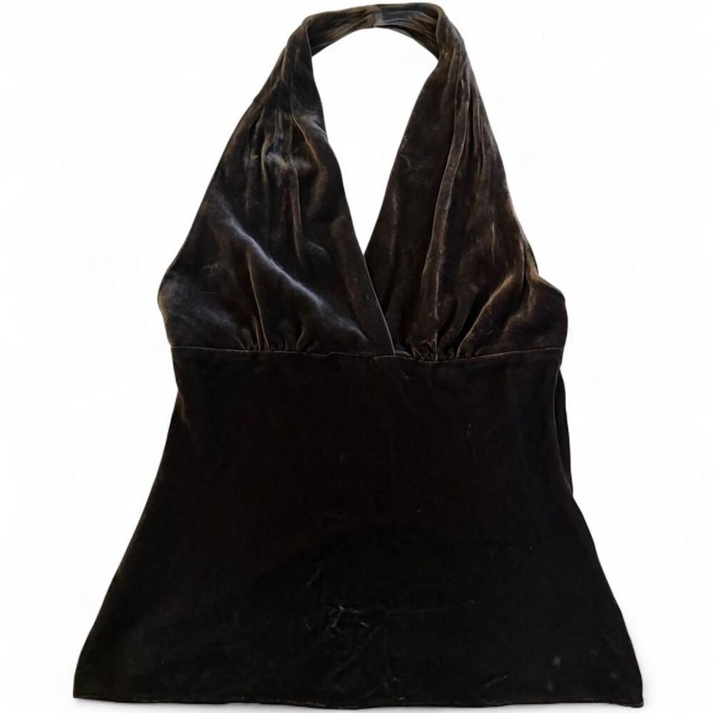 Express Women's Black and Brown Blouse